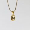 Square Crystal Necklace
