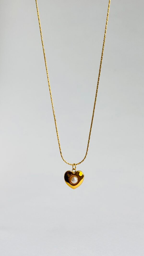 Pearl Heart Necklace