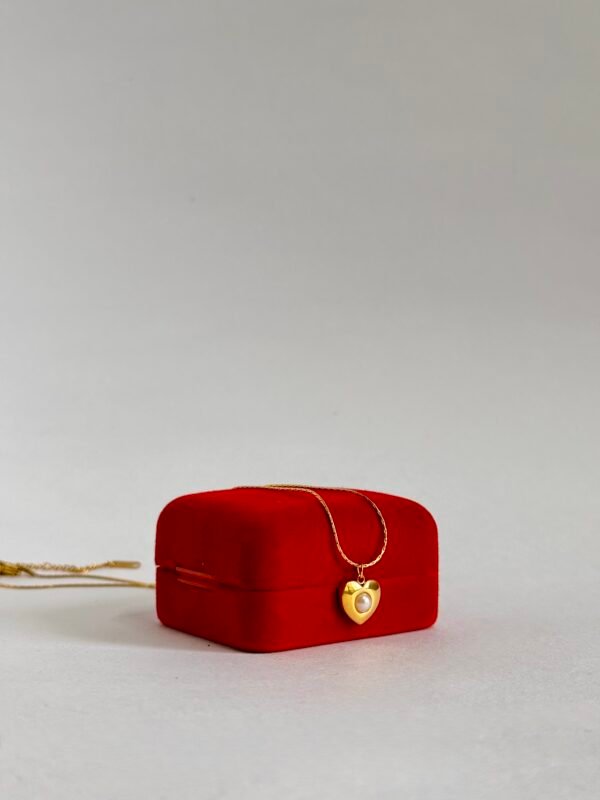 Pearl Heart Necklace
