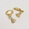 Fan Cascade Earring