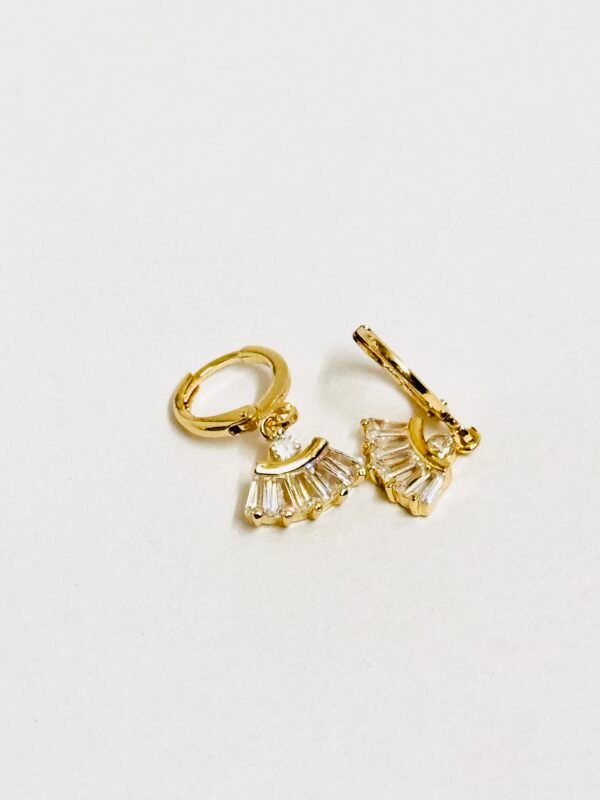 Fluted Prism Earring