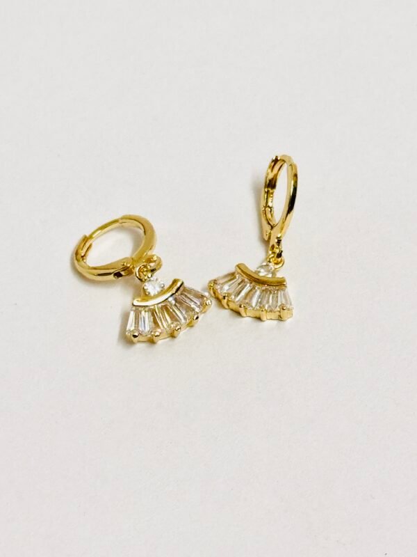 Fluted Prism Earring