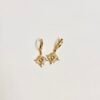 Geometric Halo Earring