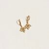Geometric Halo Earring