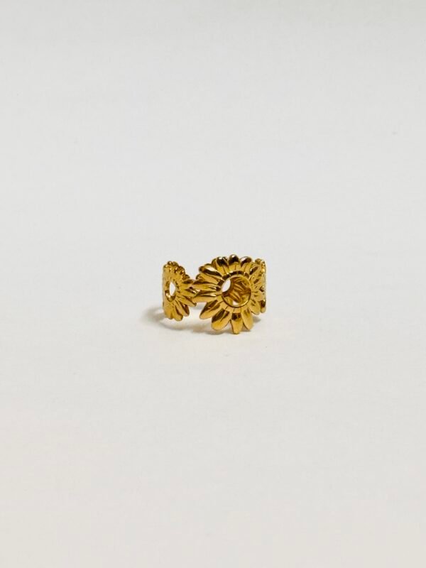 Sunflower ring band