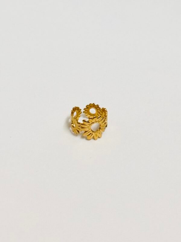 Sunflower ring band