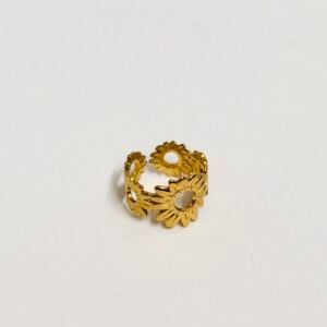 Sunflower ring band