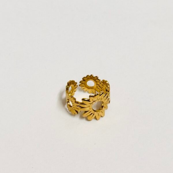 Sunflower ring band