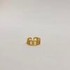 Floral Motif Band Ring