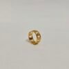 Floral Motif Band Ring